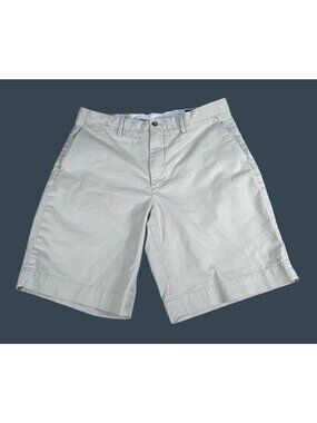 Polo Ralph Lauren Classic Fit Chino Shorts Men's Size 33 Beige Stretch Preppy